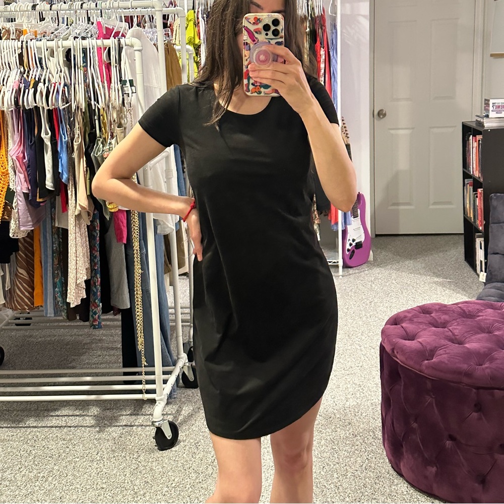 Short black dress